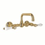 ROHL Acqui® Wall Mount Bridge Lavatory Faucet