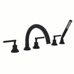 ROHL Lombardia® 5-Hole Deck Mount Tub Filler With C-Spout