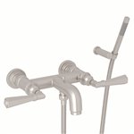 ROHL San Giovanni™ Wall Mount Exposed Tub Filler With Handshower