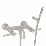 ROHL Campo™ Wall Mount Exposed Tub Filler With Handshower