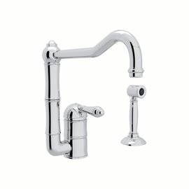 ROHL Acqui® Column Spout Kitchen Faucet With Sidespray