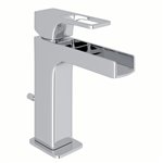 ROHL Quartile™ Cascade Waterfall Spout Single Hole Lavatory Faucet