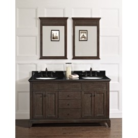 Fairmont Designs 1503-V6021D Smithfield 60 Double Bowl Vanity