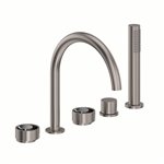 ROHL Eclissi™ 5-Hole Deck Mount Tub Filler - C-Spout