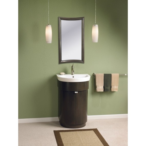 Fairmont Designs 158-V24 Boulevard 24 Curved Vanity and Sink Set