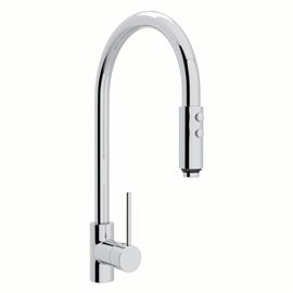 ROHL Pirellone™ Side Handle Pull-Down High Spout Kitchen Faucet