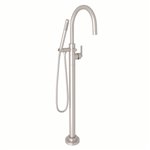 ROHL Lombardia® Single Leg Floor Mount Tub Filler