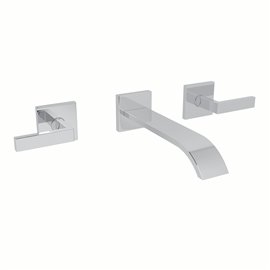 ROHL Wave™ Wall Mount Widespread Lavatory Faucet