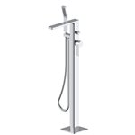 Empyrean TMIA91 MIA 2-way Type T (thermostatic) coaxial floor-mount tub filler with hand shower trim (without rough-in)