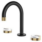 Empyrean GK08 Golden Night 8" Widespread Lavatory Faucet with Marble