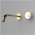 Empyrean GK03 Golden Night Wall Mount Lavatory Faucet with Marble