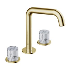 Empyrean ALR08 Allure 8" Widespread Lavatory Faucet with Marble