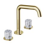 Empyrean ALR08 Allure 8" Widespread Lavatory Faucet with Marble