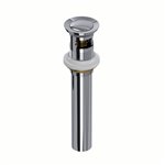 ROHL Push Drain With Overflow