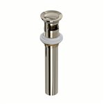 ROHL Push Drain With Overflow