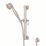 ROHL Palladian Handshower Set With 24" Grab Bar and Single Function Handshower