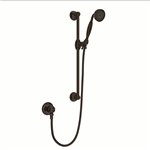 ROHL Handshower Set With 22" Slide Bar and Single Function Handshower