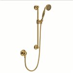 ROHL Handshower Set With 22" Slide Bar and Single Function Handshower