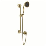 ROHL Handshower Set With 22" Slide Bar and 3-Function Handshower