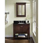 Fairmont Designs 1513-VH Shaker Americana Vanity - Open Shelf