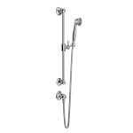 ROHL Palladian Handshower Set With 24" Slide Bar and Single Function Handshower