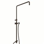 ROHL Riser With Diverter, Hose And Sliding Handshower Holder