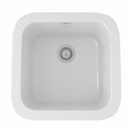 ROHL Allia™ 18" Fireclay Single Bowl Bar/Food Prep Kitchen Sink