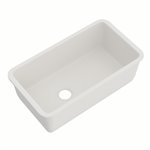 ROHL Allia™ 34" Fireclay Single Bowl Undermount Kitchen Sink