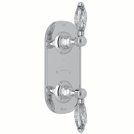 ROHL 1/2" Thermostatic Trim with Diverter