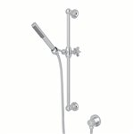 ROHL San Giovanni Handshower Set With 21" Slide Bar and Single Function Handshower