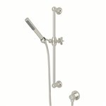 ROHL San Giovanni Handshower Set With 21" Slide Bar and Single Function Handshower