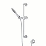 ROHL Campo Handshower Set With 21" Slide Bar and Single Function Handshower