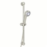 ROHL Handshower Set With 28" Slide Bar and 3-Function Handshower