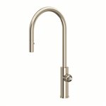 ROHL Eclissi™ Pull-Down Kitchen Faucet with C-Spout - Less Handle