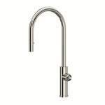 ROHL Eclissi™ Pull-Down Kitchen Faucet with C-Spout - Less Handle