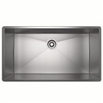 ROHL Forze 30" Single Bowl Stainless Steel Kitchen Sink