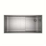 ROHL Culinario 36" Stainless Steel Chef/Work Station Sink in Brushed Stainless Steel