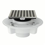 ROHL PVC 2" X 3" Drain Kit With 3143 Matrix Decorative Cover