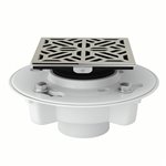 ROHL PVC 2" X 3" Drain Kit With 3144 Mosaic Decorative Cover