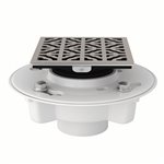 ROHL PVC 2" X 3" Drain Kit With 3146 Petal Decorative Cover