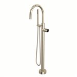 ROHL Eclissi™ Single Hole Floor Mount Tub Filler Trim with C-Spout