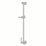 ROHL Holborn 24" Slide Bar With Integrated Volume Control And Outlet