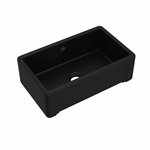 Shaws RC3017 30" Egerton Casement Edge Exterior Single Bowl Farmhouse Apron Front Fireclay Kitchen Sink