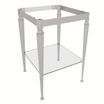 Perrin & Rowe Deco™ Wash Stand With Glass Shelf