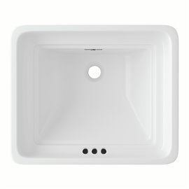 Perrin & Rowe Rectangular Undermount Lavatory Sink