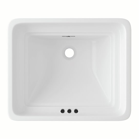 Perrin & Rowe Rectangular Undermount Lavatory Sink