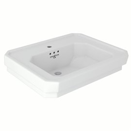 Perrin & Rowe Deco™ 25" Single Hole Lavatory Sink