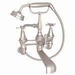 Perrin & Rowe Deco™ Exposed Wall Mount Tub Filler