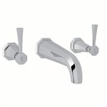 Perrin & Rowe Deco™ Wall Mount Lavatory Faucet