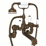 Perrin & Rowe Edwardian™ Exposed Wall Mount Tub Filler